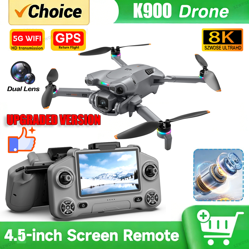 Drone Mapping - Nieuwe K900 MAX GPS Drone met
