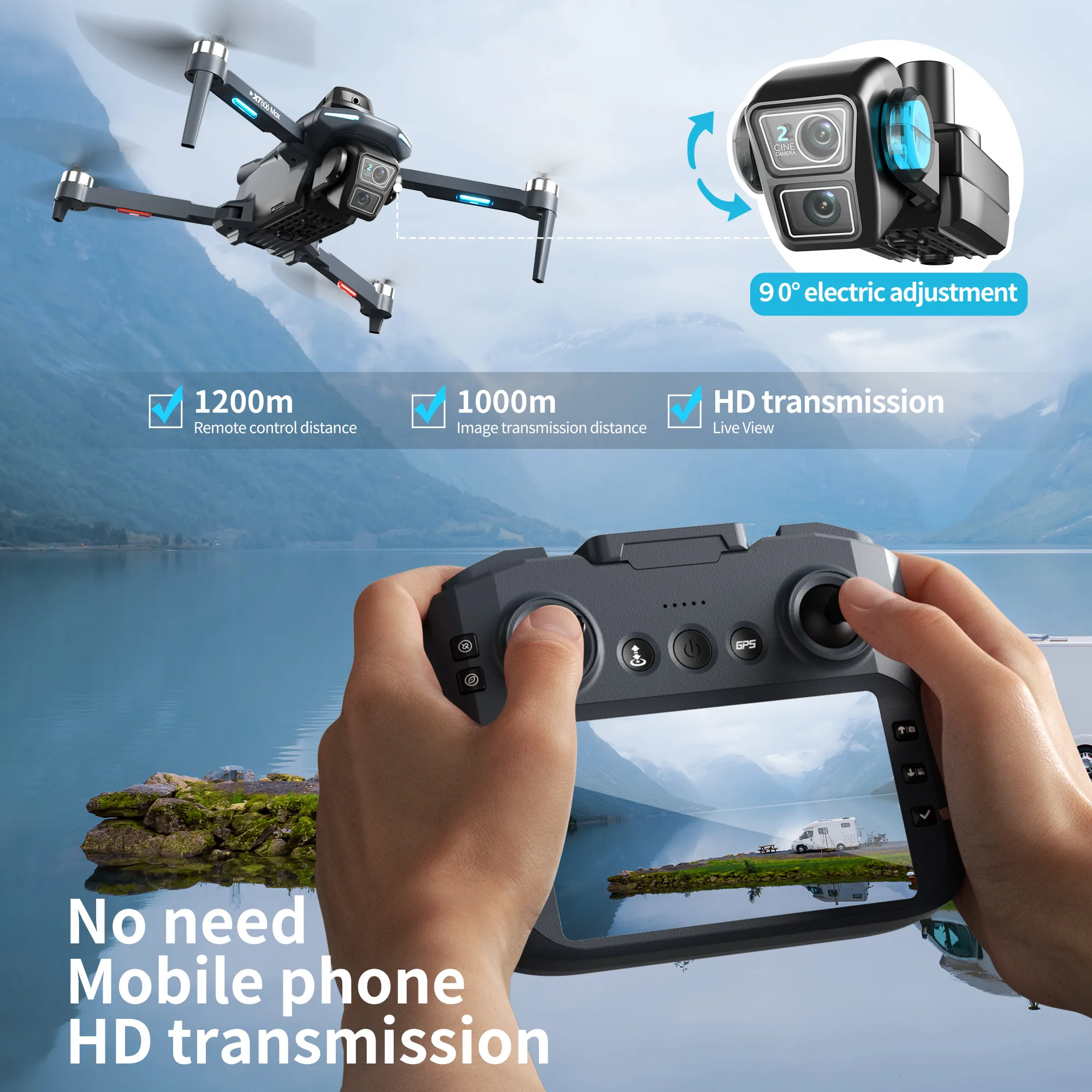 Lenovo XT606 Drone Professione - Drone Multispectral recensie en prijs