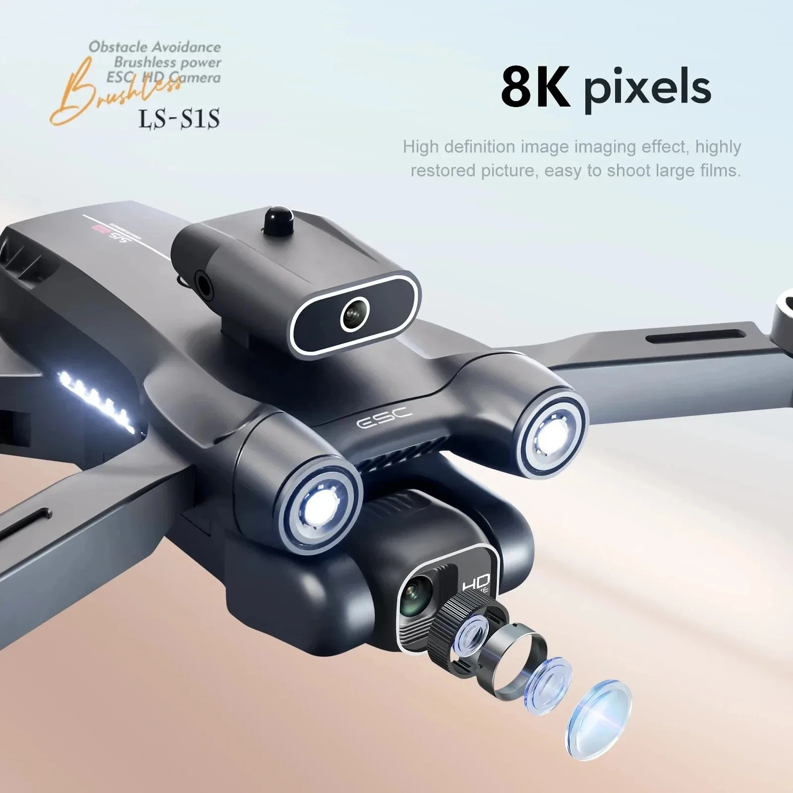 Nieuwe S 1S 5G Gps Drone Camer - Drone Lidar recensie en prijs