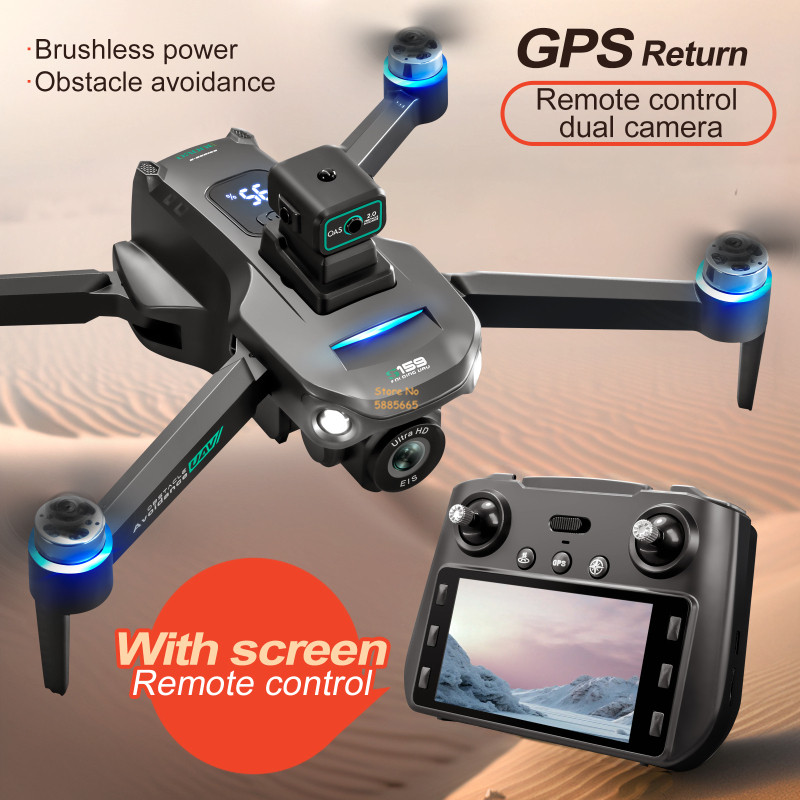 8K Dual Camera 5G WIFI FPV Afs - Drone Lidar recensie en prijs