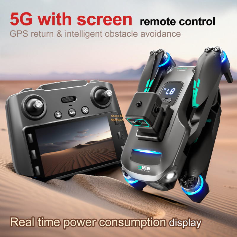 8K Dual Camera 5G WIFI FPV Afs - Drone Lidar recensie en prijs