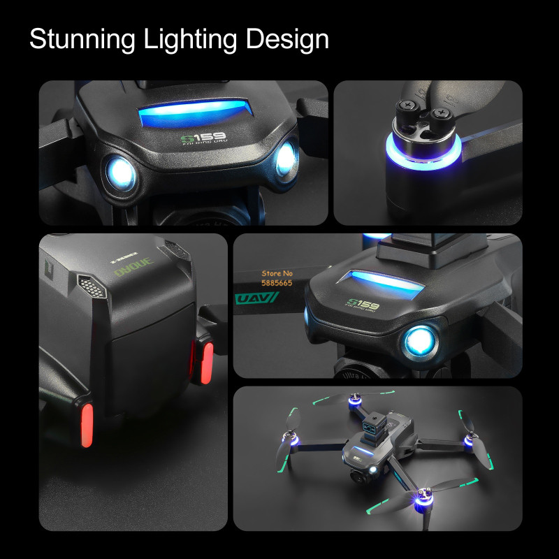 8K Dual Camera 5G WIFI FPV Afs - Drone Lidar recensie en prijs