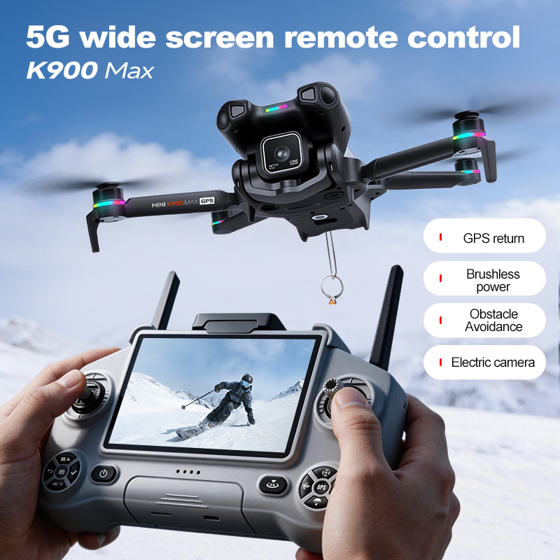 Nieuwe K900 MAX GPS Drone met  - Drone Mapping recensie en prijs