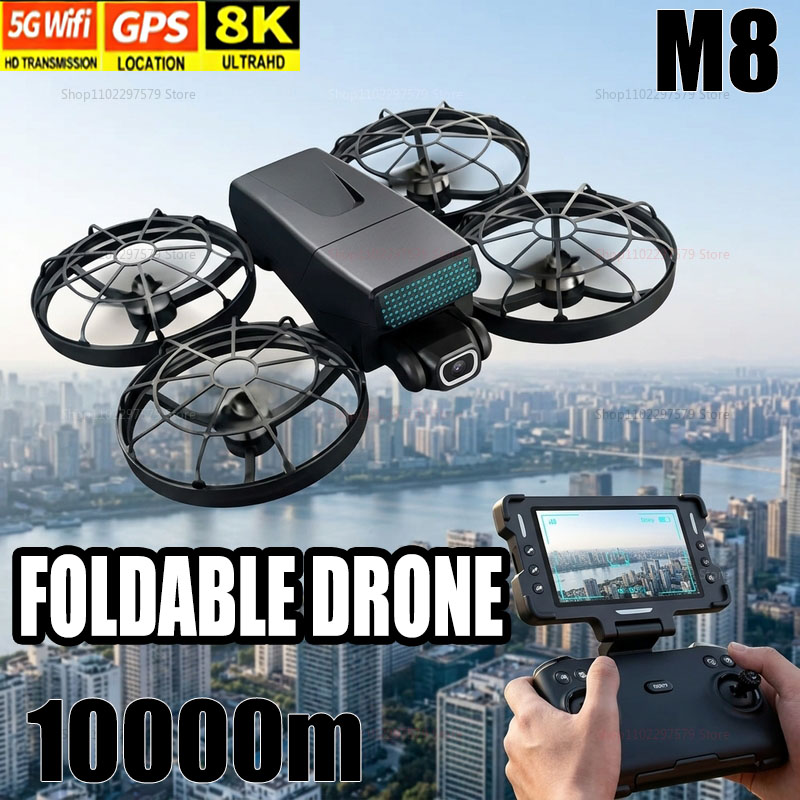 Nieuwe Drones M8 GPS 8K Profes - Drone Lidar recensie en prijs