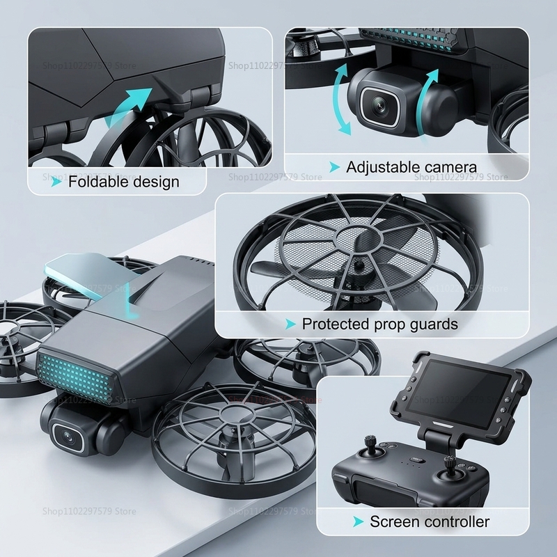 Nieuwe Drones M8 GPS 8K Profes - Drone Lidar recensie en prijs