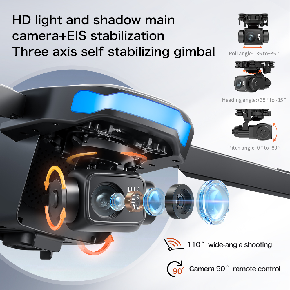 Nieuwe S-X1 MAX Drone GPS 8K P - Drone Lidar recensie en prijs