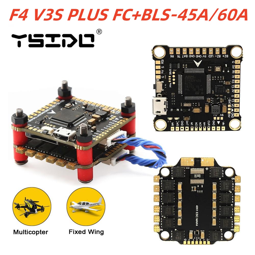 YSIDO NIEUWE F4 V3S PLUS Fligh - Betaflight Fc F4 recensie en prijs